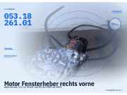 Motor Fensterheber rechts vorne AUDI A6 (4A, C4) 053.18261.01