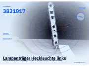 Lampenträger Heckleuchte links MERCEDES-BENZ 124 T-Modell (S124) 3831017
