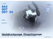 Hochdruckpumpe Einspritzpumpe MERCEDES-BENZ A-Klasse (W169) A6400700701