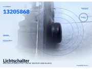 Lichtschalter OPEL Zafira B (A05) 13205868