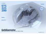 Gebläsemotor FIAT Seicento (187) 571221200