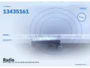 Radio OPEL Adam 13435161 kein Code vorhanden 13435161