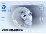 Bremskraftverstärker MERCEDES-BENZ SLK (R170) A0044305930