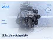 Motor ohne Anbauteile Hyundai 100 kW D4HA