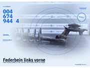 Federbein links vorne FIAT Punto (188) 0046749444