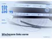 Wischerarm links vorne BMW 1er Coupe (E82) 61617169971