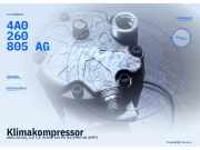 Klimakompressor AUDI A6 (4A, C4) 4A0260805AG