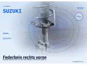 Federbein rechts vorne SUZUKI SX4 (EY, GY) SUZUKI