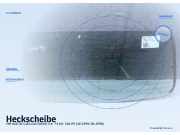 Heckscheibe VW Golf III Cabriolet (1EX0)