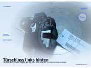 Türschloss links hinten TOYOTA Hilux VII Pick-up (N1, N2, N3)
