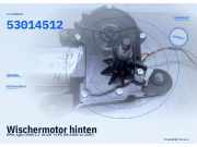 Wischermotor hinten OPEL Agila (H00) 53014512