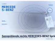 Sonnenblende rechts MERCEDES-BENZ Sprinter 3t Kasten (906) A9068110300 7K MERCEDES-BENZ