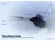 Türschloss links MITSUBISHI Colt VI (Z2, Z3)
