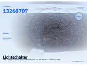 Lichtschalter OPEL Insignia A Sports Tourer (G09) 13268707