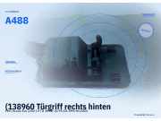 (138960 Türgriff rechts hinten FIAT Ducato Bus (230) A488