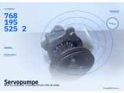 Servopumpe BMW 3er (E36) 7681955252