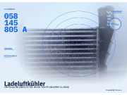 Ladeluftkühler VW Passat B5 (3B2) 058145805A