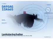 Lenkstockschalter FORD Escort VII (GAL, AAL, ABL) 95AG11K665DA DA95AG11K665