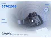 Gaspedal FIAT Grande Punto (199) 55702020