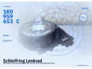 Schleifring Lenkrad Kasten VW Caddy III Kasten (2KA) 2.0 SDI 51 kW (03.2004–08.2010) 1K0959653C