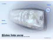 Blinker links vorne NISSAN Micra (K11)
