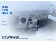 Drosselklappe VW Golf V (1K) 03G128063A