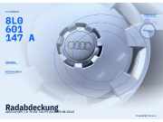 Radabdeckung AUDI A3 (8P) 8L0601147A