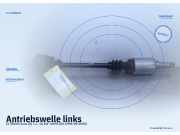 Antriebswelle links CITROEN Saxo (S)