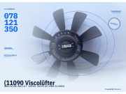 (11090 Viscolüfter AUDI A4 (8E, B6) 078121350) 078 121 350