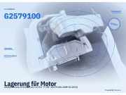 Lagerung für Motor SKODA Octavia II Kombi (1Z) G2579100
