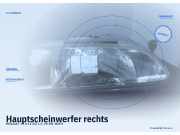 Hauptscheinwerfer rechts RENAULT 19 II (X 53)