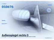 Außenspiegel rechts OPEL Tigra Twintop (X-C/Roadster) 010676