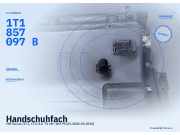 Handschuhfach VW Touran I (1T1) 1T1857097B