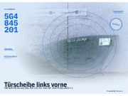 Türscheibe links vorne VW Golf VII Variant (BA, BV) 5G4845201B 5G4845201