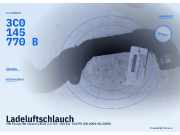 Ladeluftschlauch VW Passat B6 Variant (3C5) 3C0145770B