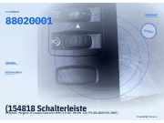 (154818 Schalterleiste RENAULT Megane II Coupe/Cabriolet (M) 88020001) 88020001