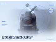 Bremssattel rechts hinten BMW 3er Touring (E46)