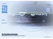 Schalterleiste FIAT Grande Punto (199) 735512046