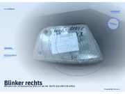 Blinker rechts HONDA Civic IV Stufenheck (ED)