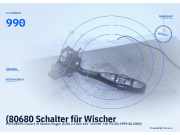 (80680 Schalter für Wischer MITSUBISHI Galant VI (EA0)990 990