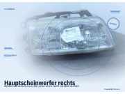 Hauptscheinwerfer rechts HONDA Civic III Stufenheck (AM)
