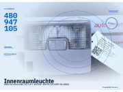 Innenraumleuchte AUDI A6 Avant (4B, C5) 4B0947105