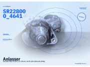 Anlasser SUZUKI Alto IV (EF) SR228000_4641