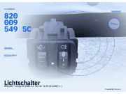 Lichtschalter RENAULT Twingo II (CN0) 8200095495C