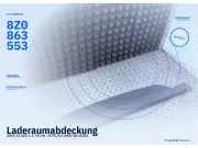 Laderaumabdeckung AUDI A2 (8Z) 8Z0863553