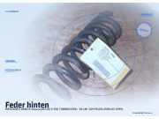Feder hinten MERCEDES-BENZ E-Klasse (W210)