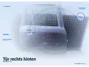 Tür rechts hinten Mazda 2 (DY)