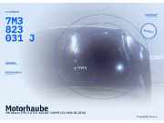 Motorhaube VW Sharan (7M) 7M3823031J