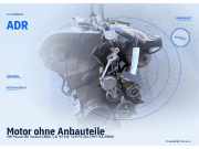 Motor ohne Anbauteile VW Passat B5 Variant (3B5) ADR