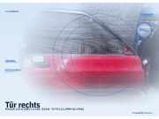 Tür rechts MAZDA 121 II (DB)